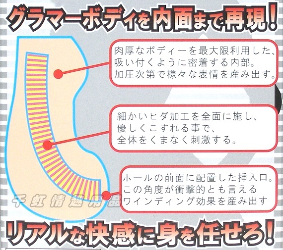 日本Wins‧最高快感超軟小女體夾吸自慰器