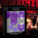 美國PIPEDREAM．Fetish Fantasy系列-SM五件組禮盒 Purple Passion Kit
