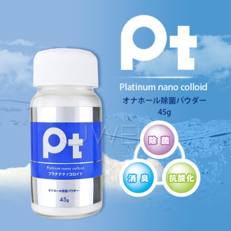 日本NPG．Pt オナホール除菌パウダーAg+抗菌自慰器專用清潔保養粉-45g #B190305